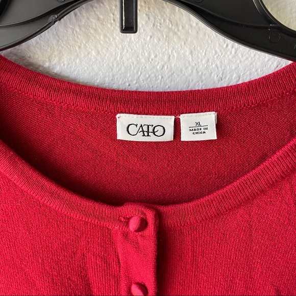 Cato Button Down Sweater - Picture 5 of 6